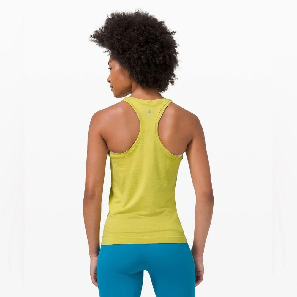 Lululemon Swiftly Tech Racerback 2.0 Yellow Pear